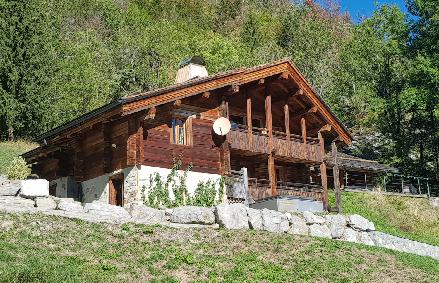 chalet seraphine exterieur